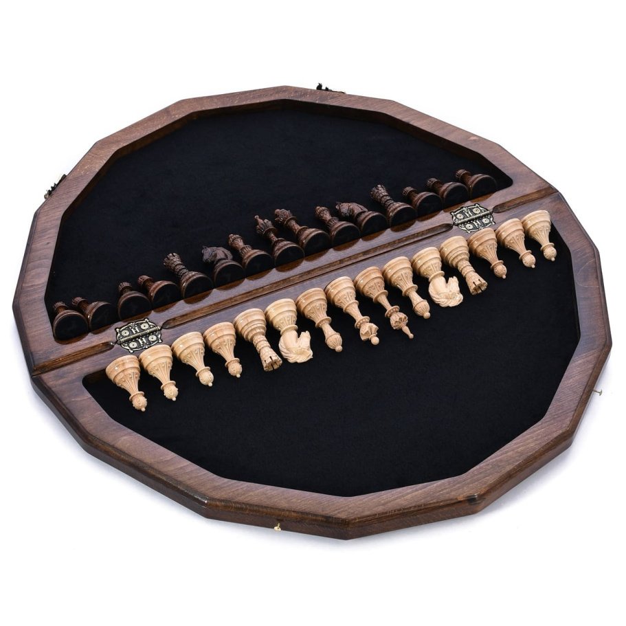 Шахматы резные "Империя" 60, Harutyunyan купить в Москве