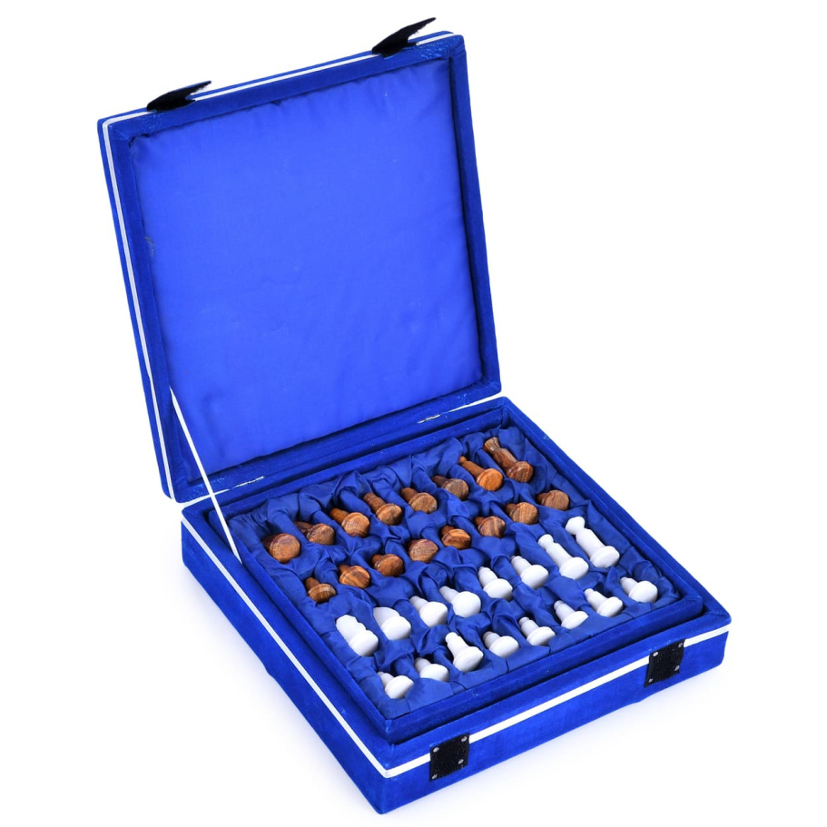 Шахматы из камня "Артер Карфаген" мрамор и яшма 20 купить в Москве