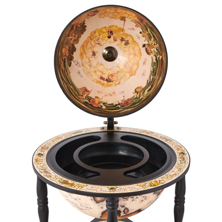 Глобус бар настольный "Ортелиус", сфера 33 см купить в Москве