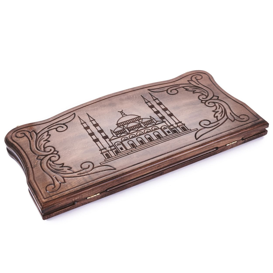 Нарды резные "Грозный" большие 60, Даудов