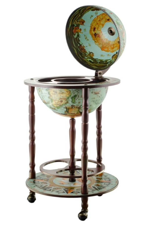 Глобус бар напольный "Мануфактура" сфера 36 см купить в Москве Глобус бар напольный "Мануфактура" сфера 36 см купить в Москве