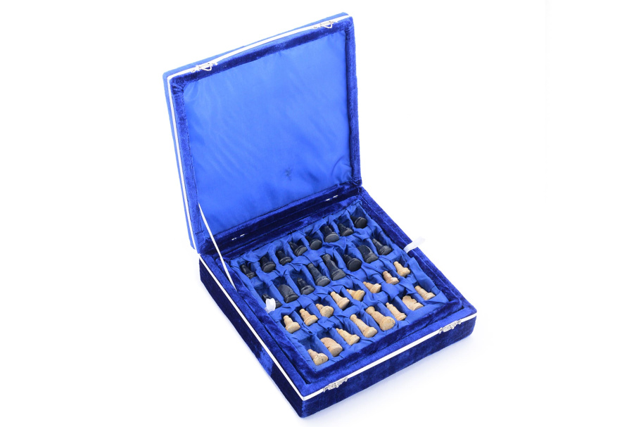 Шахматы каменные Мрамор и Ракушечник 20, PakShah купить в Москве