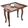 Стол ломберный Нарды резные "Грифон" 60 купить в Москве