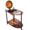 Глобус бар напольный со столом "Азимут" сфера 33 см купить в Москве