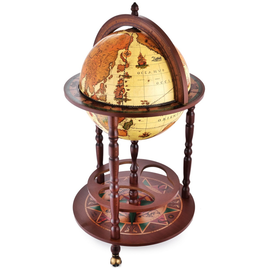 Глобус бар напольный "Элизабет", сфера 40 см Глобус бар напольный "Элизабет", сфера 40 см