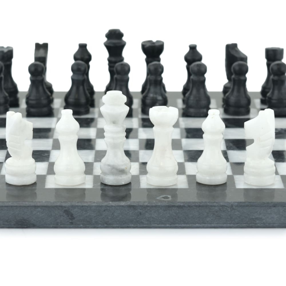 Шахматы из камня "Олимп" мрамор 25 купить в Москве Шахматы из камня "Олимп" мрамор 25 купить в Москве