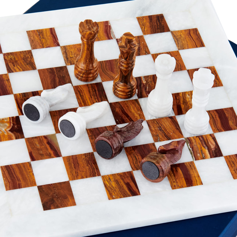 Шахматы каменные "Карфаген" мрамор и яшма 30 купить в Москве Шахматы каменные "Карфаген" мрамор и яшма 30 купить в Москве