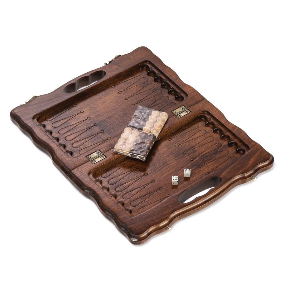 Нарды резные "Бесконечность" мини 30, Harutyunyan купить в Москве