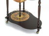 Глобус бар напольный со столом "Микеланджело", сфера 40 см купить в Москве