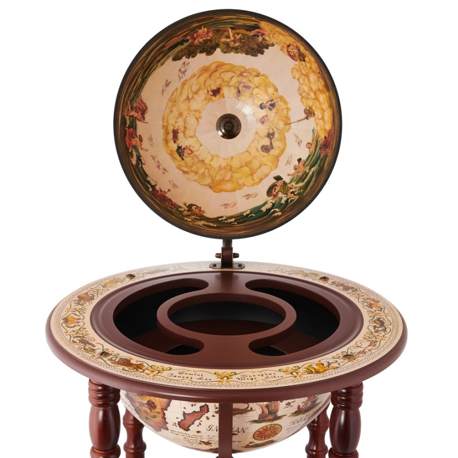 Глобус бар напольный "Христофор",  40 см, JUFENG купить в Москве