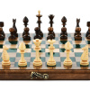Шахматы + нарды резные "Нефрит" 30 купить в Москве