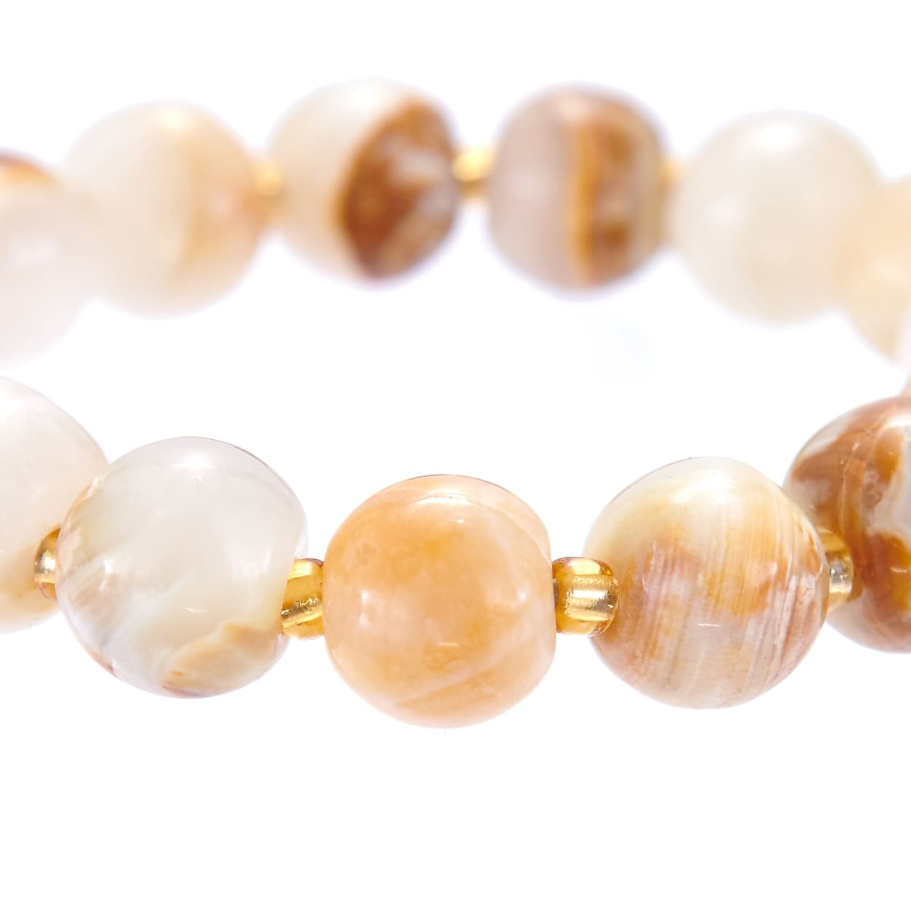 Браслет  Эгида желтый камень 1.4 * 22, Давыдов купить в Москвы