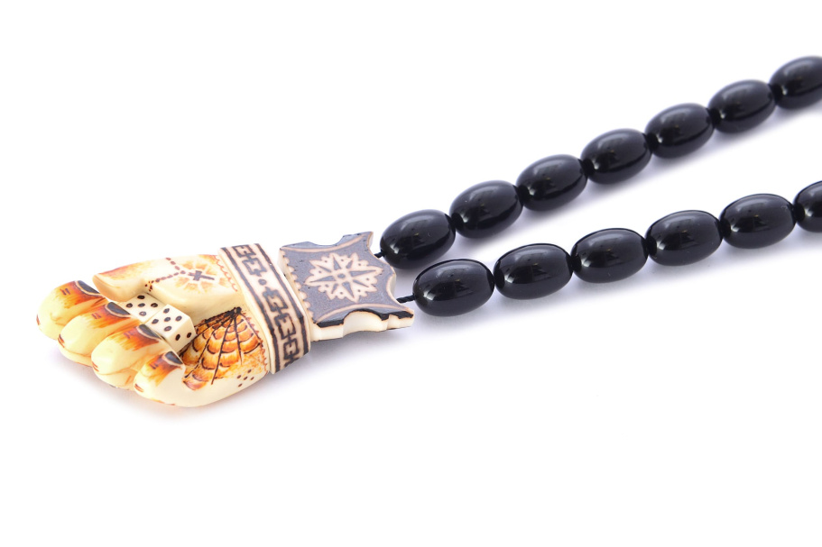 Четки черные "Перстень" эбонит, Беркутов К. купить в Москве