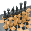 Шахматы из камня "Илион" мрамор и ракушечник 40 купить в Москве