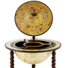 Глобус бар напольный "Клеоника", сфера 40 см купить в Москве