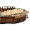 Шахматы резные в ларце "Эндшпиль" 50, Harutyunyan купить в Москве