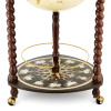 Глобус бар напольный "Клеоника", сфера 40 см купить в Москве