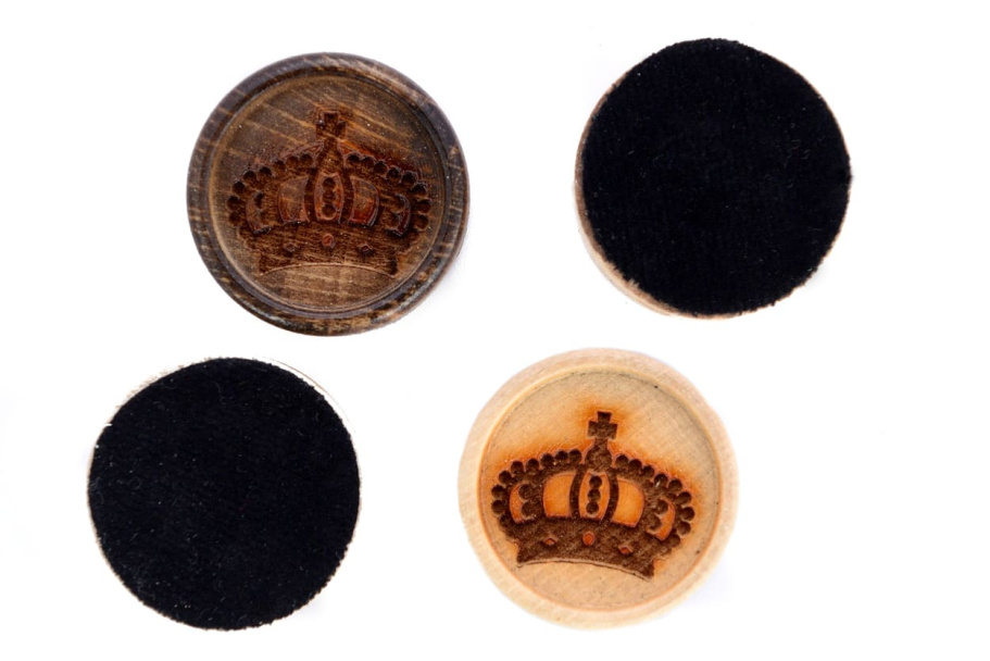 Фишки для нард и шашек "Корона" 29 мм, Harutyunyan купить в Москве