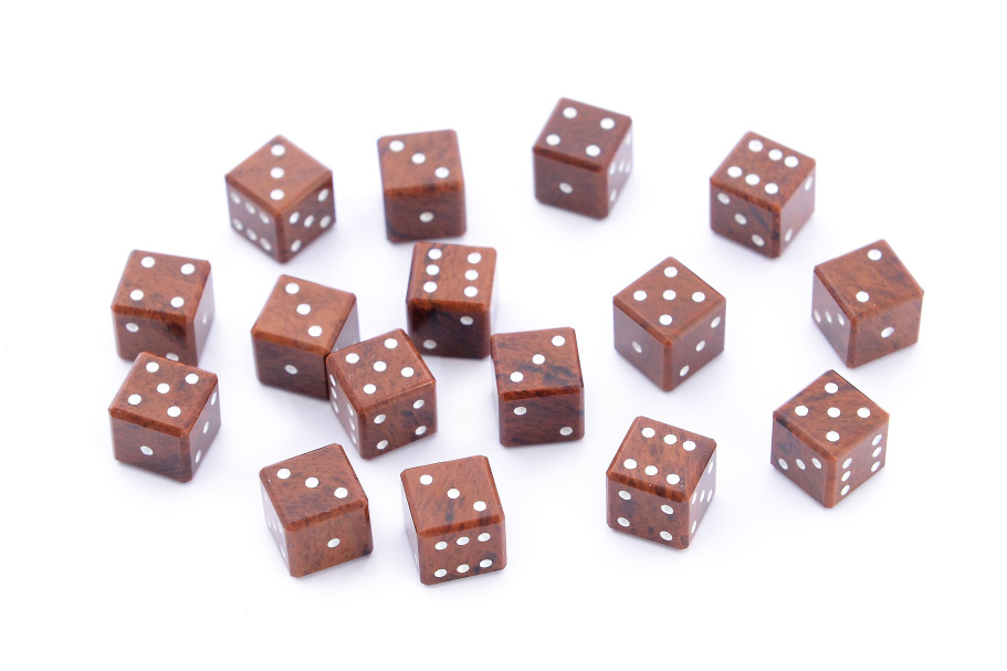 Кости игральные из коричневого обсидиана, 10 мм (2 шт), Harutyunyan купить в Москве Кости игральные из коричневого обсидиана, 10 мм (2 шт), Harutyunyan купить в Москве