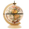 Глобус бар настольный "Басма" сфера 33 см купить в Москве