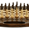 Шахматы + нарды резные "Королевские" 60, Harutyunyan купить в Москве