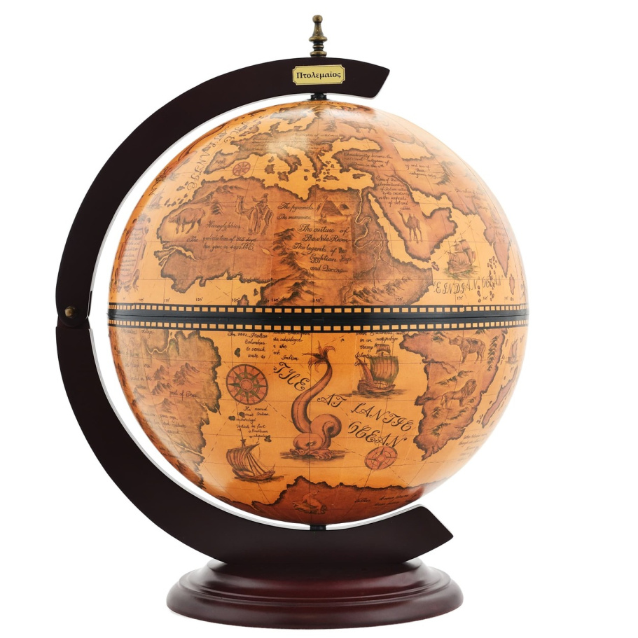 Глобус бар настольный "Магнус", сфера 42 см купить в Москве