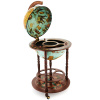 Глобус бар напольный "Клавдий", сфера 40 см купить в Москве