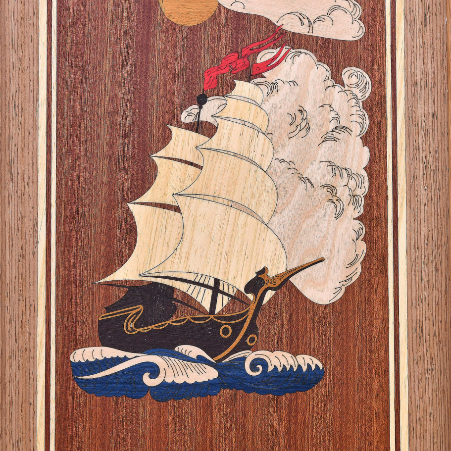 Нарды Ивановские "Парусник" 50, WoodG купить в Москве