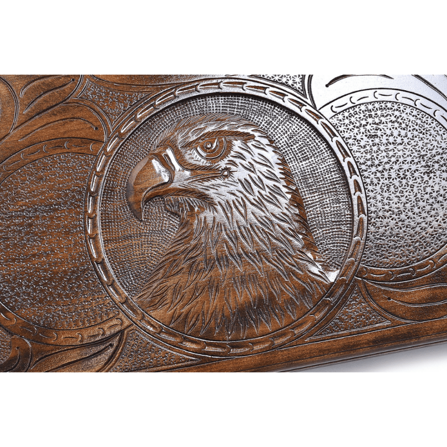 Нарды резные "Орел со звездами" большие 60, Harutyunyan купить в Москве