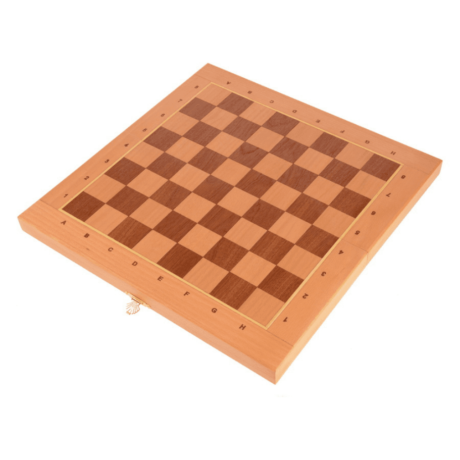 Шахматная доска складная "Польша" бук, WoodGames купить в Москве