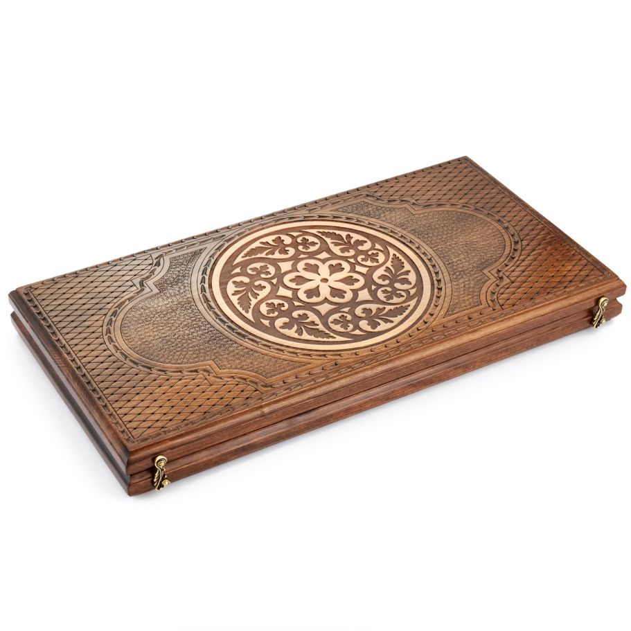 Шахматы резные "Эпопея" большие, 60 купить в Москве