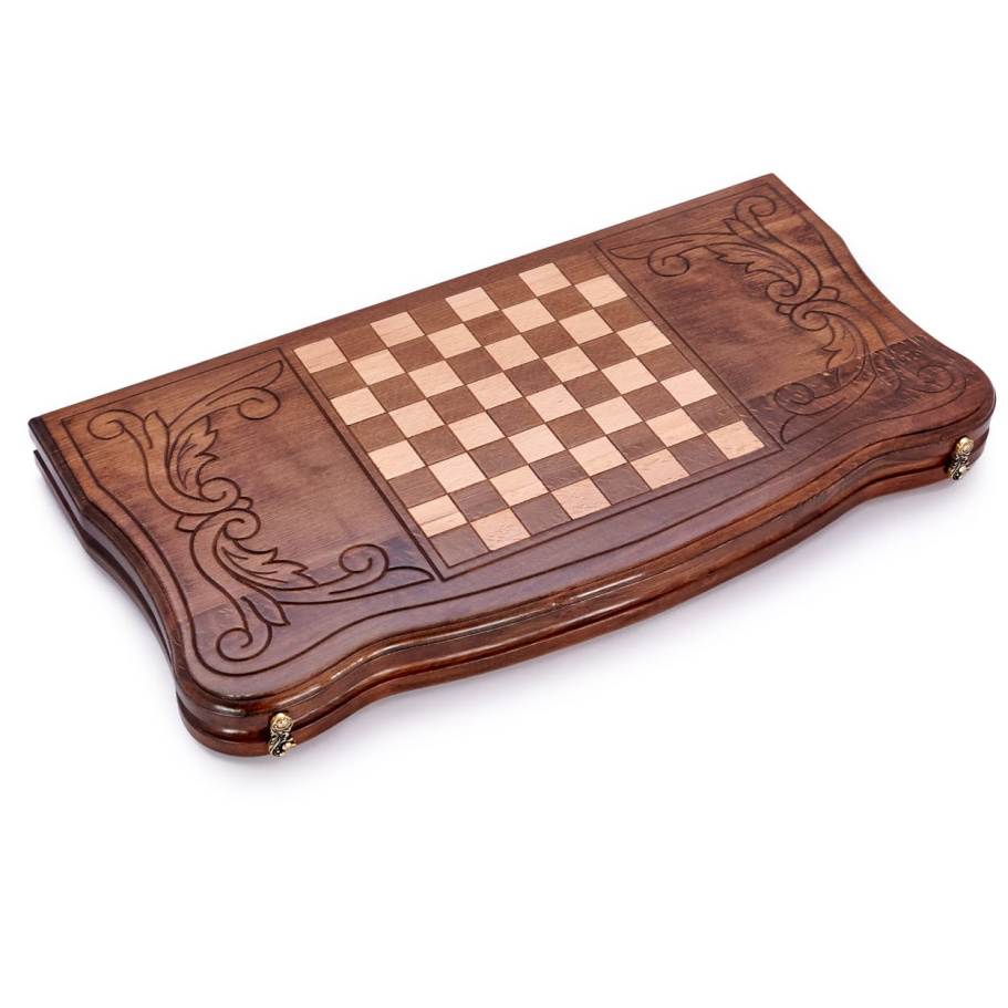 Нарды резные "Орел" большие 60, Даудов купить в Москве