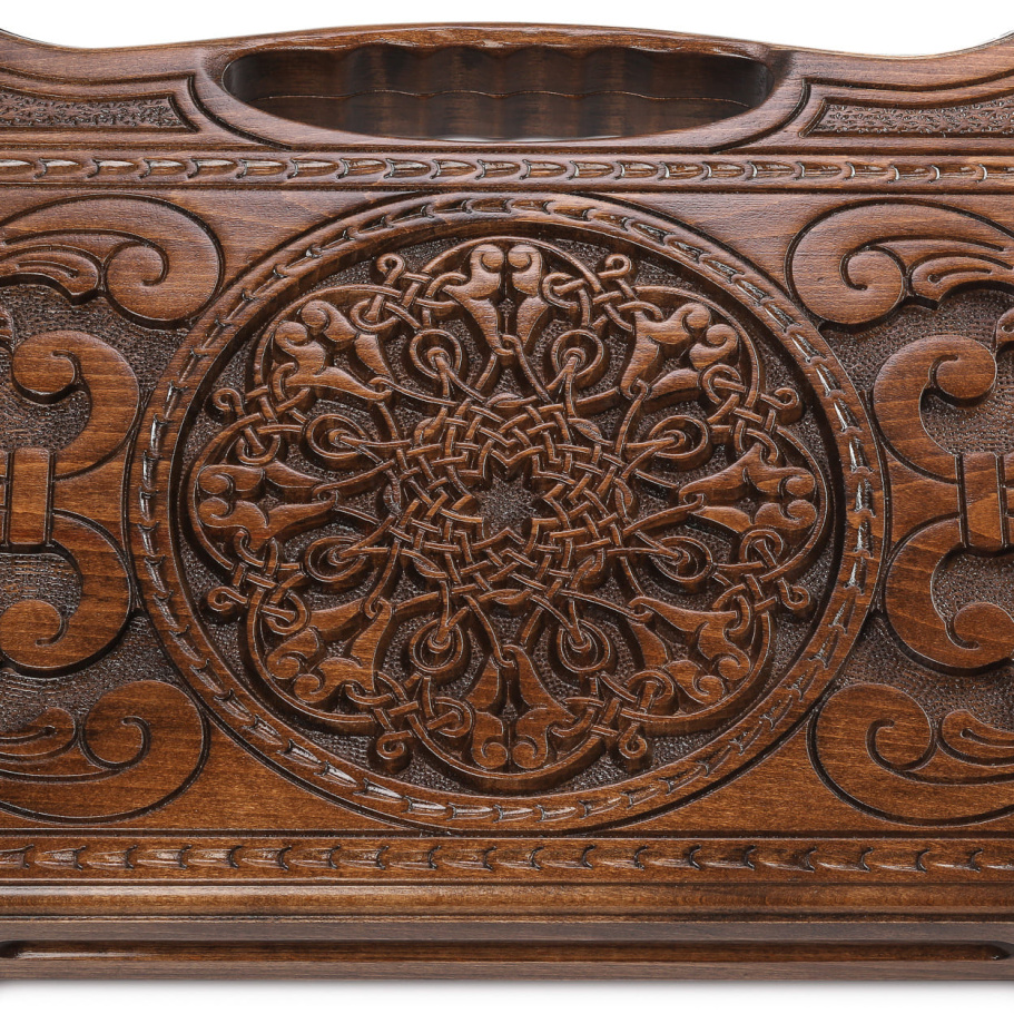 Нарды резные Агнес "Трискелион"  большие, 60 купить в Москве