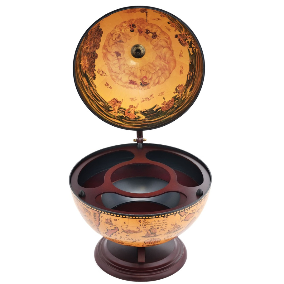 Глобус бар настольный "Магнус", сфера 42 см купить в Москве