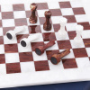 Шахматы из камня "Артер Карфаген" мрамор и яшма 40 купить в Москве