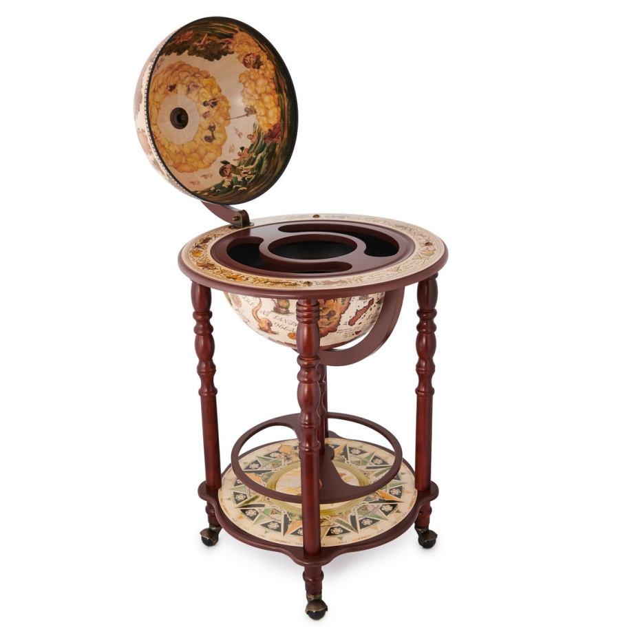 Глобус бар напольный "Христофор",  40 см, JUFENG купить в Москве