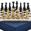 Шахматы каменные "Артер Грация" мрамор и ракушечник 30 купить в Москве