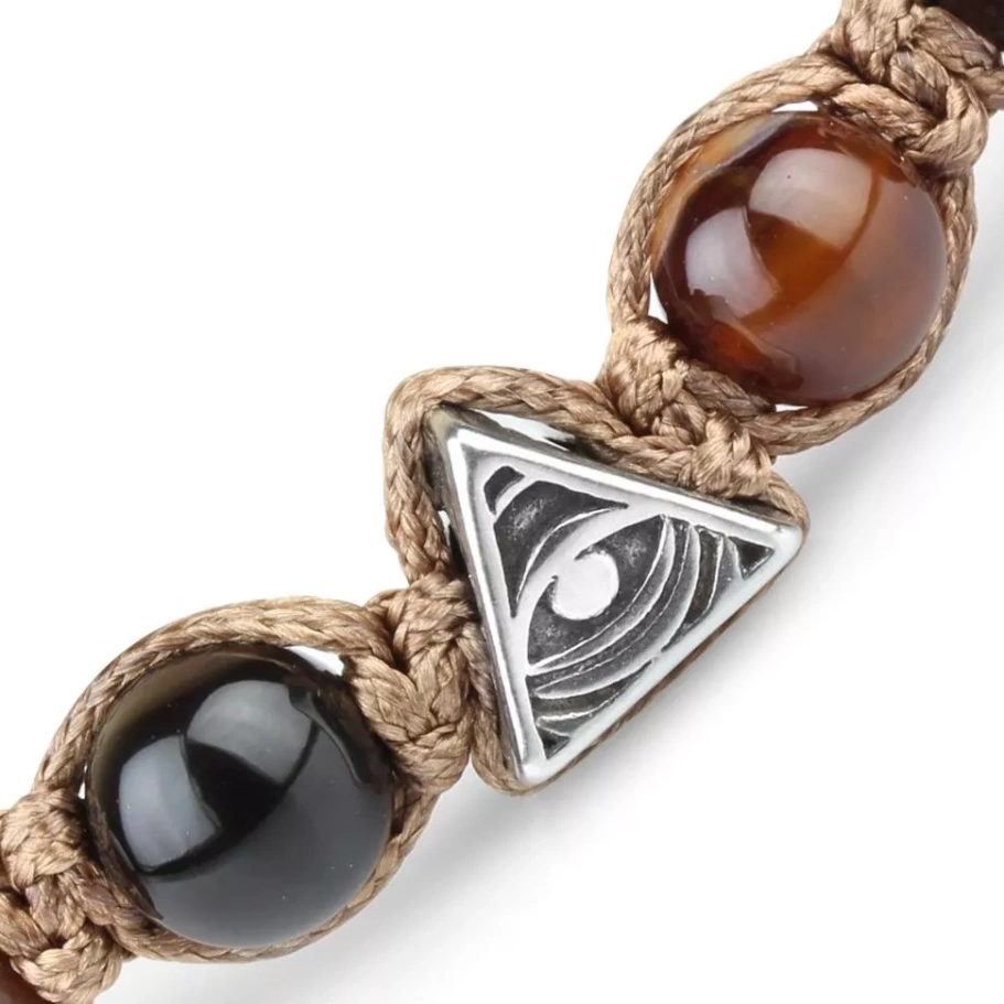 Браслет Франклин камень агат, 0.8 * 19 см купить в Москвы