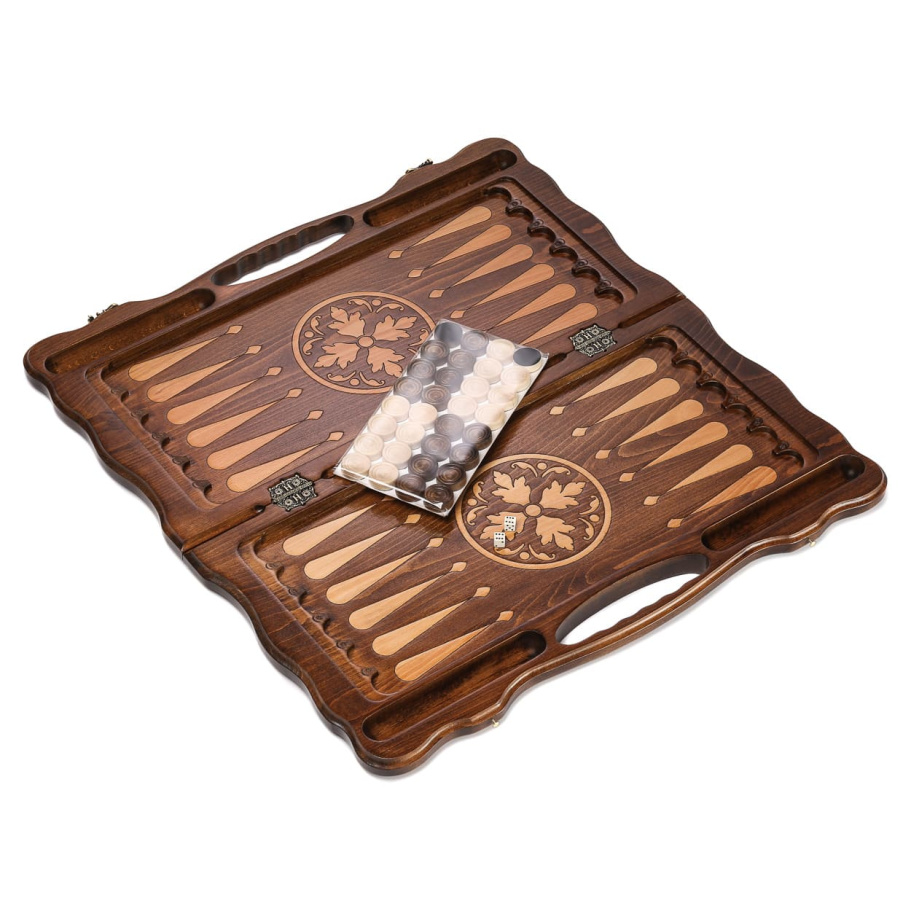 Нарды резные Агнес "Спартанец"  большие, 60 купить в Москве