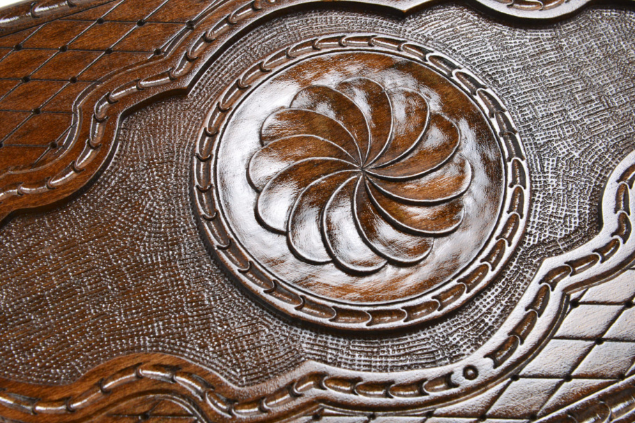 Нарды резные "Абстракция"  большие 60, Harutyunyan купить в Москве