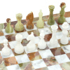 Шахматы из камня "Левант" мрамор и оникс 40 купить в Москве