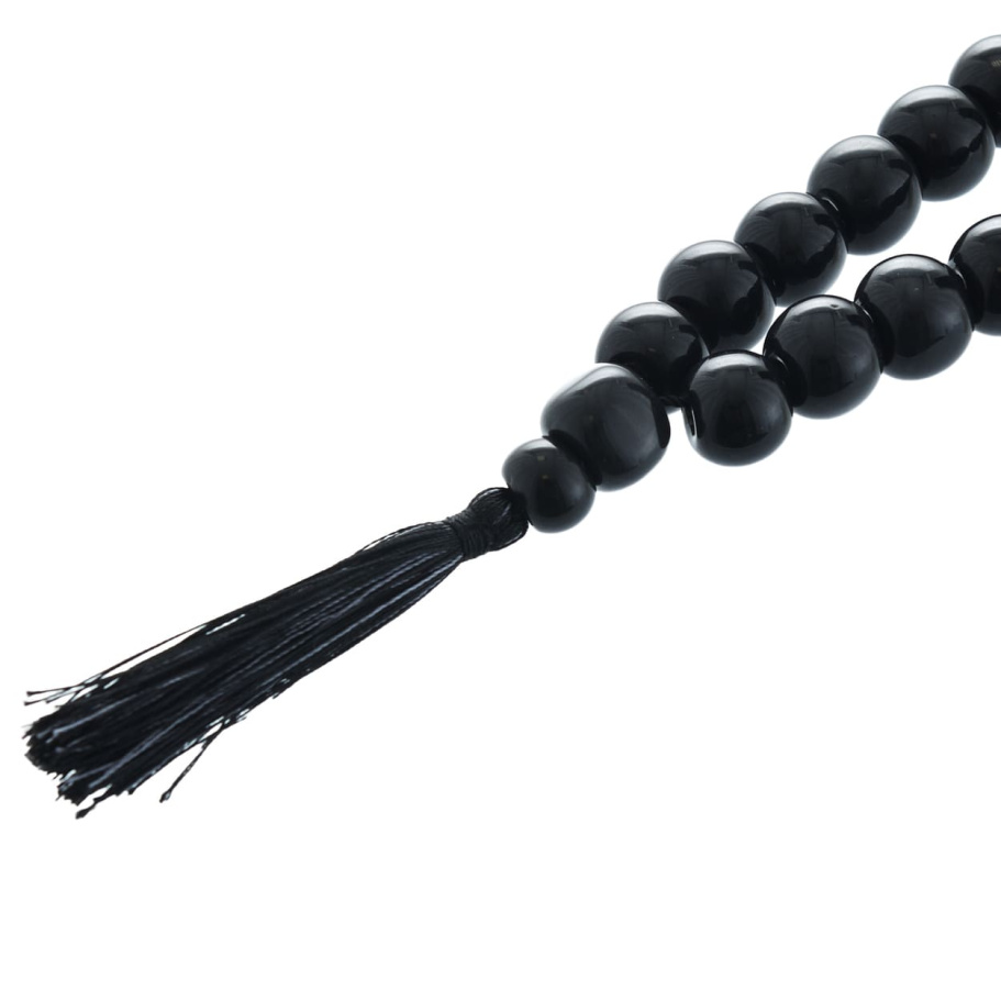 Четки с бусинами "Квестор" черный камень, Давыдов С. купить в Москве Четки с бусинами "Квестор" черный камень, Давыдов С. купить в Москве