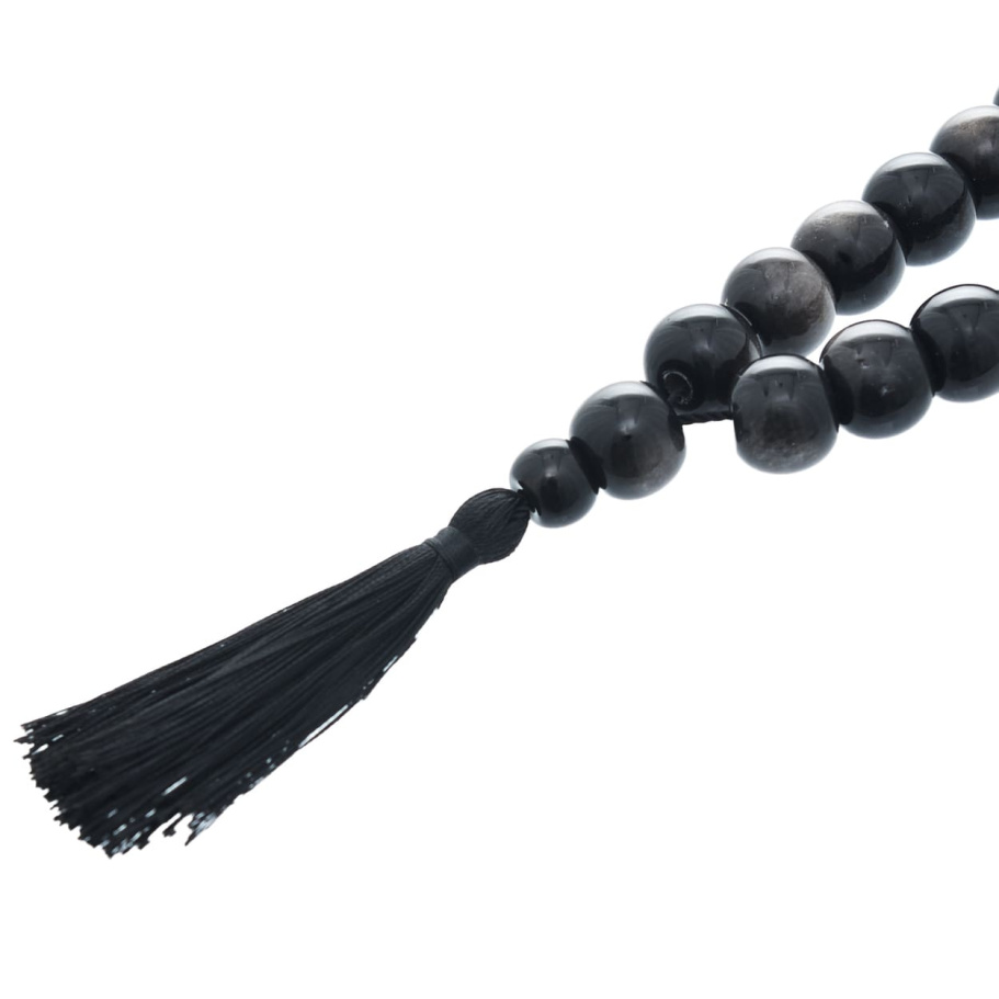 Четки с бусинами "Квестор" черный камень с лунным оттенком, Давыдов С. купить в Москве Четки с бусинами "Квестор" черный камень с лунным оттенком, Давыдов С. купить в Москве
