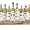 Шахматы из камня "Левант" мрамор и оникс 40 купить в Москве