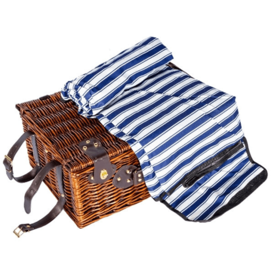 Корзина для пикника Гари (на 4 персоны) с пледом купить в Москве