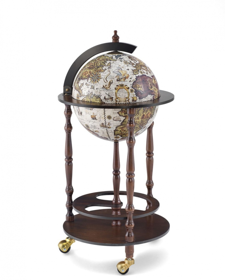 Глобус бар напольный "Эпоха", сфера 33 см Глобус бар напольный "Эпоха", сфера 33 см