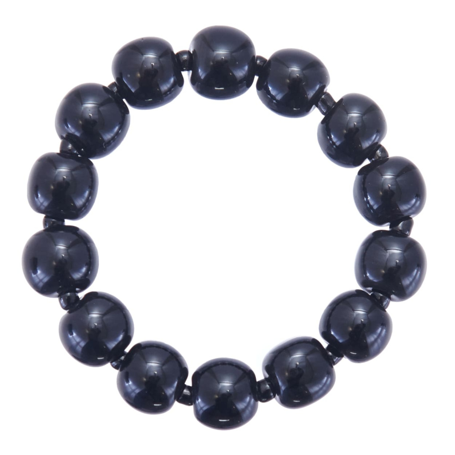 Браслет  Эгида черный камень 1.4 * 22, Давыдов купить в Москвы