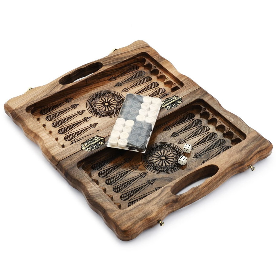 Шахматы + Нарды резные "Алекстраза" 30, Harutyunyan купить в Москве