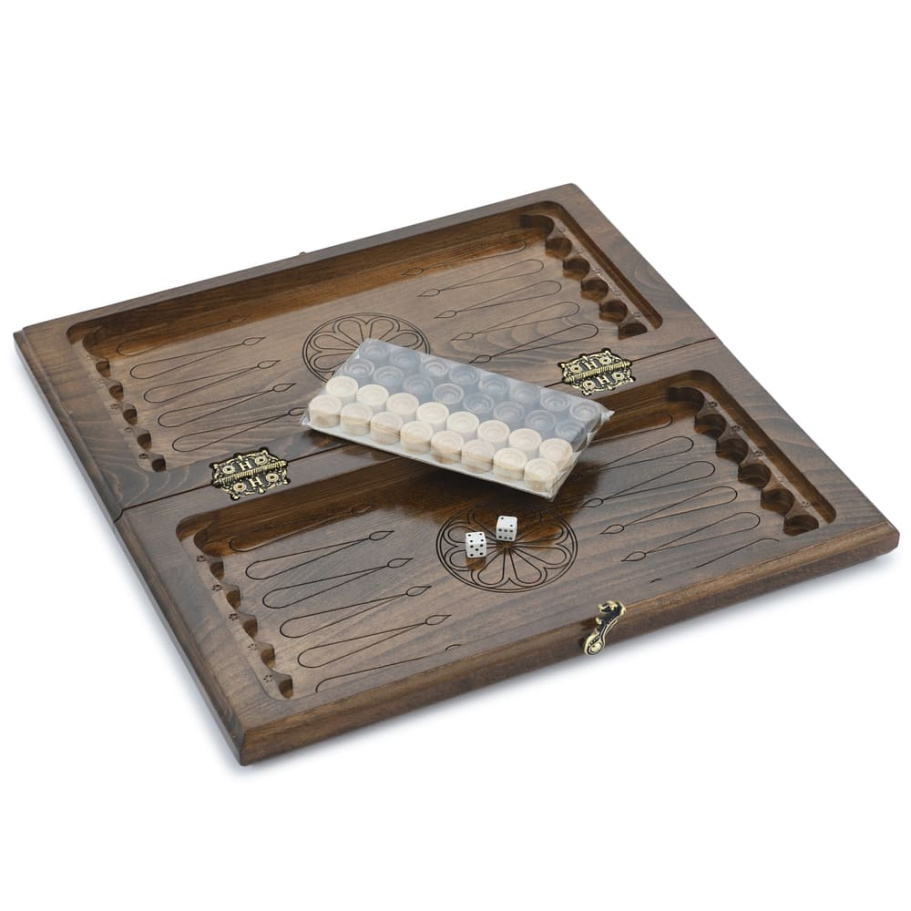 Шахматы + нарды резные "Classik"  40, Harutyunyan купить в Москве