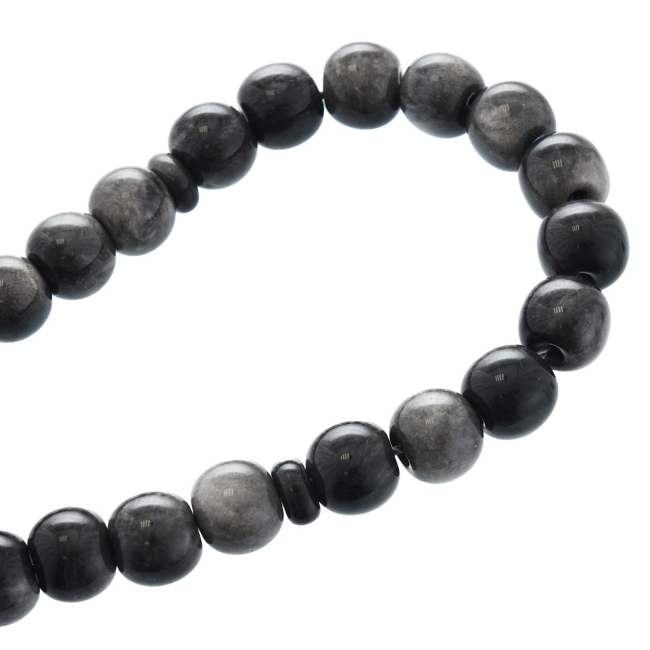 Четки с бусинами "Оскар" серый камень, Давыдов С. купить в Москве